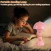 Tri Color Dimming Table Lamp Mushroom Flower Bud Night Light Creative Decor Light  Restaurants