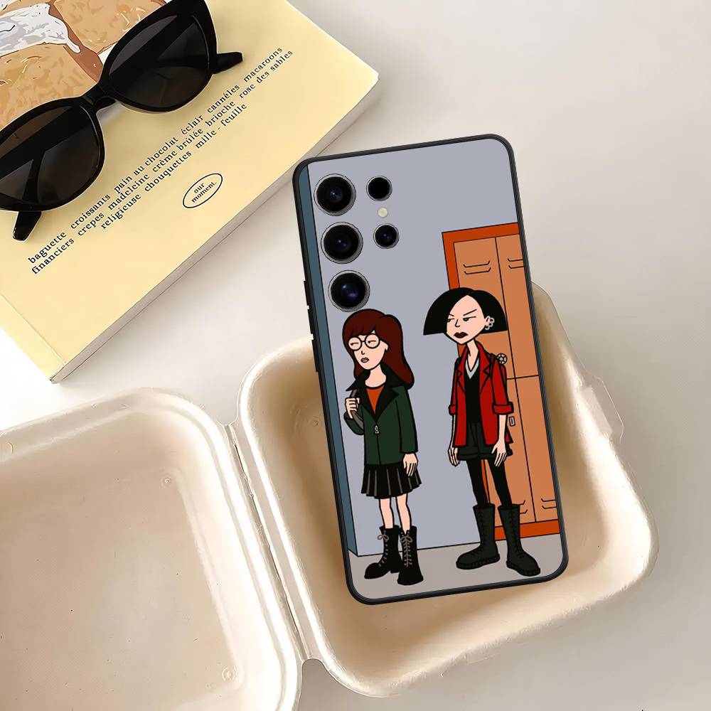 Кейс DARIA M-MORGENDORFFER для Samsung Galaxy Case S25 S23 S22 S21 S30 S20 S10 Ultra Plus FE Мягкое TPU покрытие