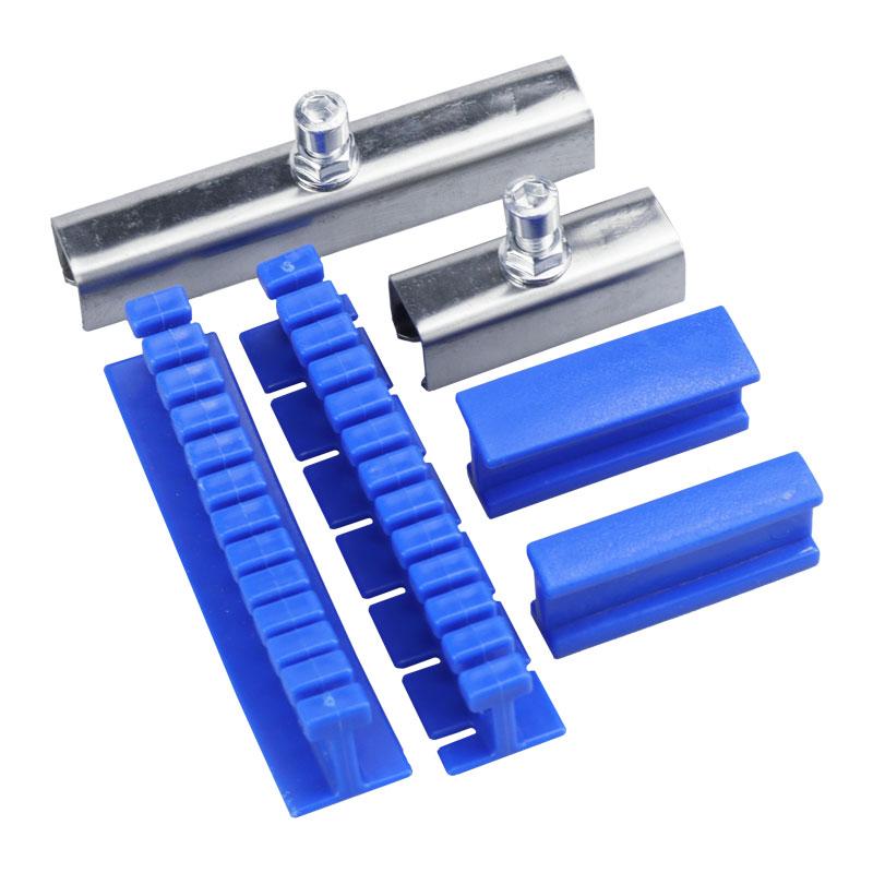 Набор инструментов для ремонта вмятин на кузове автомобиля с обратным молотком, Т-образным стержнем, присоской, механиком для удаления вмятин от града в автомобиле