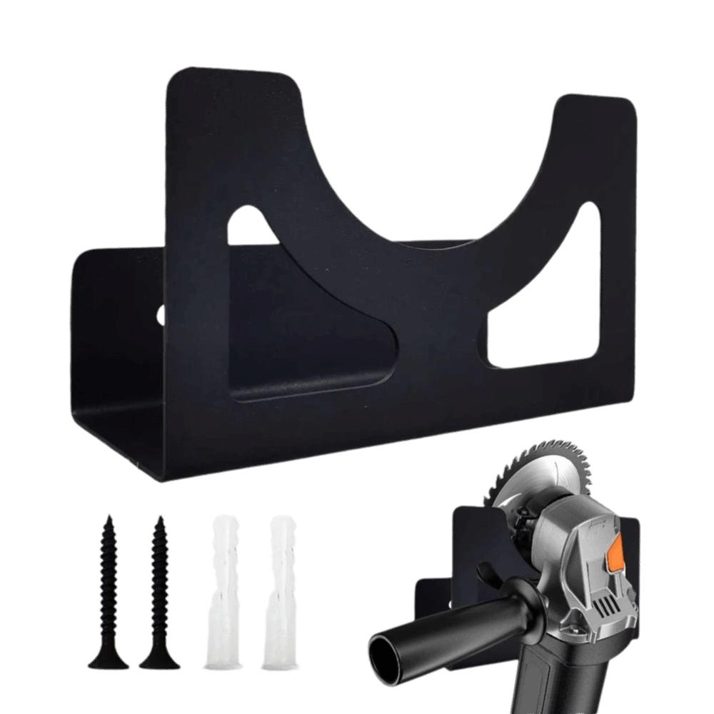 Metal Angle Grinder Holder Compact Tool Organization Angle Grinder Rack Quick Access
