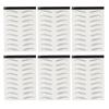 Eyebrow Tattoos Stickers 6D Nature Waterproof Temporary Tattoo Eyebrow for Eyebrow Grooming Shaping4#