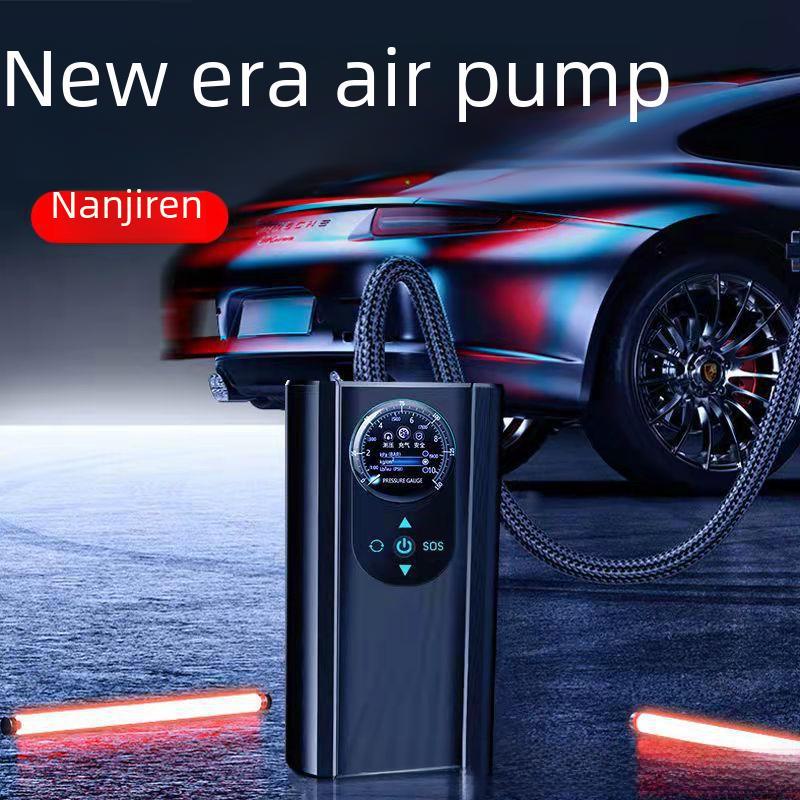 Портативный электрический автомобильный воздушный насос для автомобилей 12 В и 36 В, 48 В, 60 В - универсальный ручной инструмент