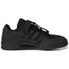 adidas Originals Forum Low Кожа Удобные Модные Низкие Кеды для Скейтбординга Унисекс Кроссовки Черный IG7596