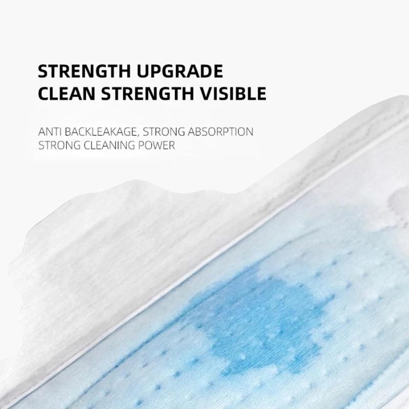 Happy Point Bubble Foam Sanitary Napkins for Daily and Night Use Breathable and Comfortable Close Fitting Women's Pad Protection