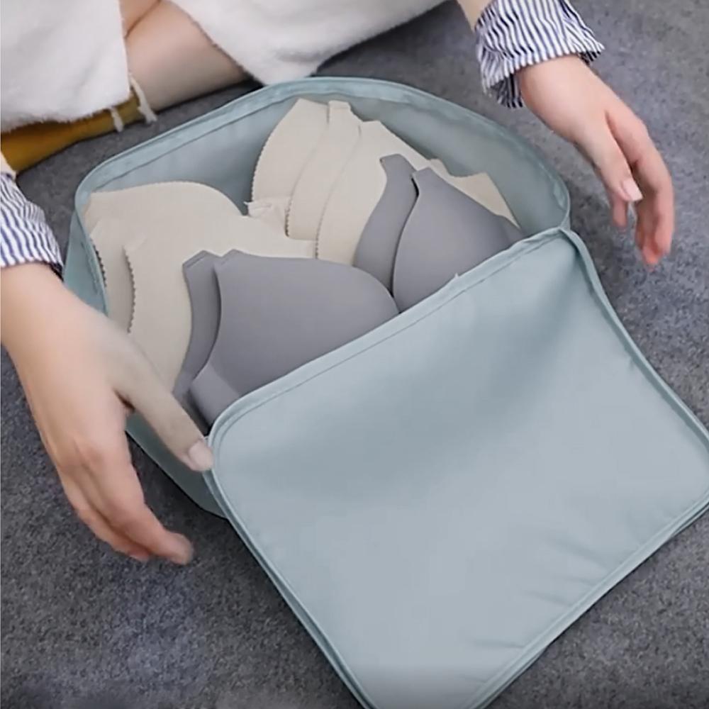 Blanket Shoes Organizers Bag Folding Travel Organizer Storage Bags Clothes Luggage Travel Organizer 7pcs Travel Storage Bag Set