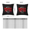 Боксерские перчатки Муай Тай Таиланд Боец Бокс Колледж 1 Квадратная наволочка Чехол для подушки Подушка для дивана Подушка для декора Дома Спальни Автомобиля