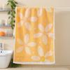 Yousheng Floral Bath Towel Cotton Soft Absorbent Hand Towel Fast Drying Washcloth Bathroom Towel for Face Spa Kitchen Gym Hotel