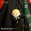 Authentic Harry Potter Plush Keychain Doll - Trendy Cartoon Merchandise for Potterhead Birthday Gifts