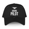 Men Original Leisure Hat Hip Hop Sport Bonnet Snapback DRONE PILOT Fashion Graphic Print Baseball Cap Teens Female Popular Hats