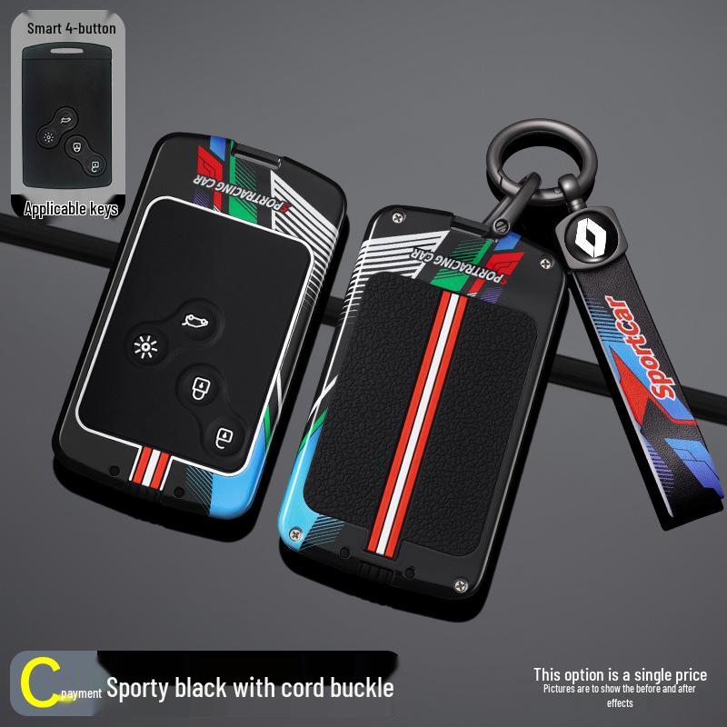 Подходит для чехлов и пряжек ключей Renault Koleos, Captur, Megane, Talisman и Latitude.