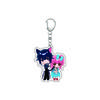 55MM Аниме Ключница Shugo Chara Юмэ Хиномори Куроя Кайто Харуто Ясиро Брелок Акриловая Модель Пластина Рождественские Подарки