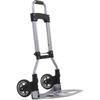 Folding Aluminium Hand Truck for Industrial and Household ,Transport Trolley with 70 kg Load Capacity and 2 Wheels, Foldable