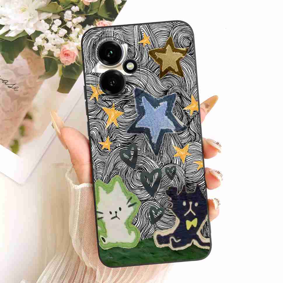 Casing For Honor400 Honor 400 5G Pretty Butterfly Dragon Silicone Soft Phone Case For Honor 400 DNY-NX9 Shockproof Back Cover