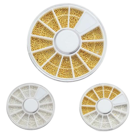 Прочная бусина с крепким золотым блеском