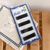 Black Metal One Line Clips 36pcs/set Unisex Hair Styling Accessories Waved Straight Bobby Pin Barrette Hair Clips Hairpin