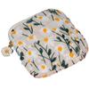 Sanitary Napkin Storage Bag Portable Menstrual Pad Bag Daisy Tampon Storage Pouch Portable Organizer Pouch For Sanitary Napkin