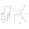 2Pcs Cute Desktop Chair Phone Stand Creative Mini Stool Phone Bracket  for Table Display