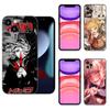 Anime Himiko Toga Phone Case For Apple iPhone 12 13 Mini 11 14 15 Pro Max 7 8 Plus X XR XS SE 2020 2022 Black Silicone Case