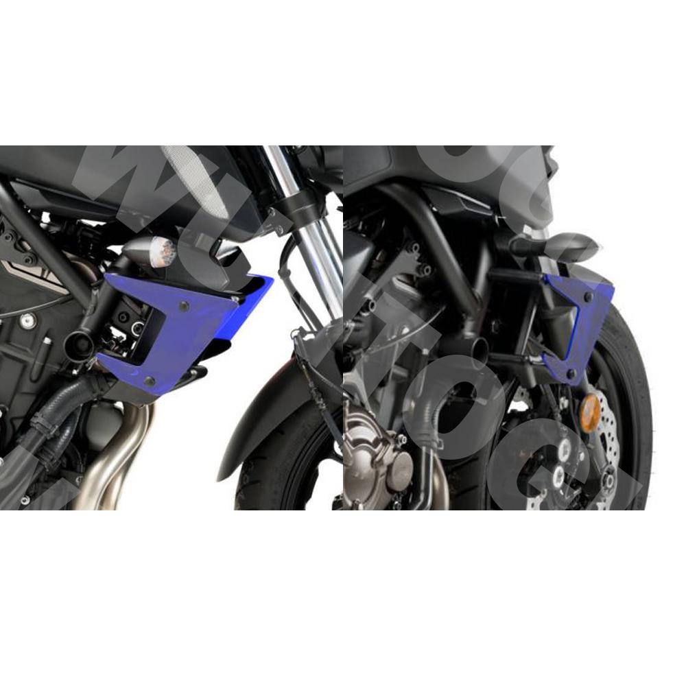 Аксессуары MT07 для Yamaha MT 07 2018-MT-07, детали мотоцикла, боковые спойлеры с прижимной силой, крылышки, обтекатели крыльев