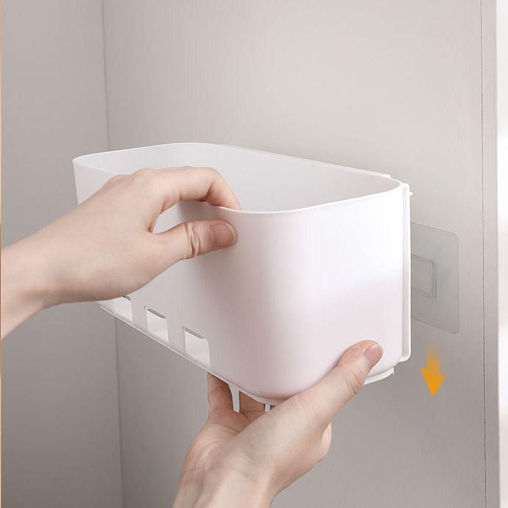 Wall-mounted Hanging Storage Basket Cabinet Storage Sink Organizer  Kitchen Bathroom