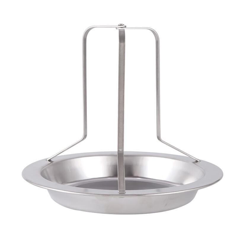 Подставка для жарки курицы из нержавеющей стали с поддоном для сбора жира