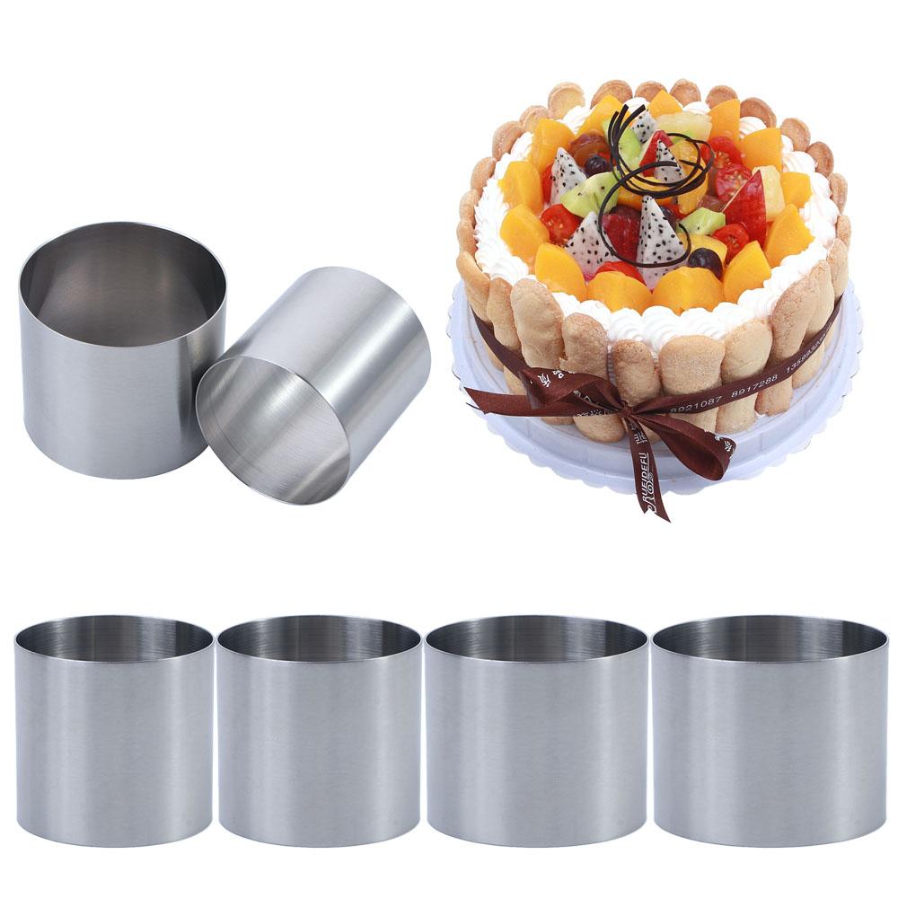 Shape Pastry Food Molding Mousse Cake Circle Cake Ring Mold Cake Mold Baking Tool Kitchen Gadgets