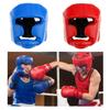 Full-covered Pu Boxing Helmet Muay Thai Equipment Headgear Guard Training Taekwondo Head Boxing Sparring Gym for Kids Adults