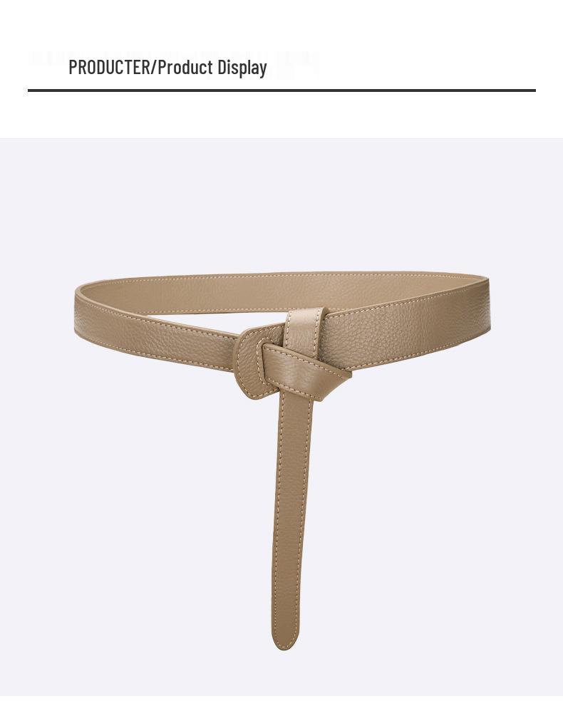 Женский двусторонний пояс-корсет из лицевой коровьей кожи