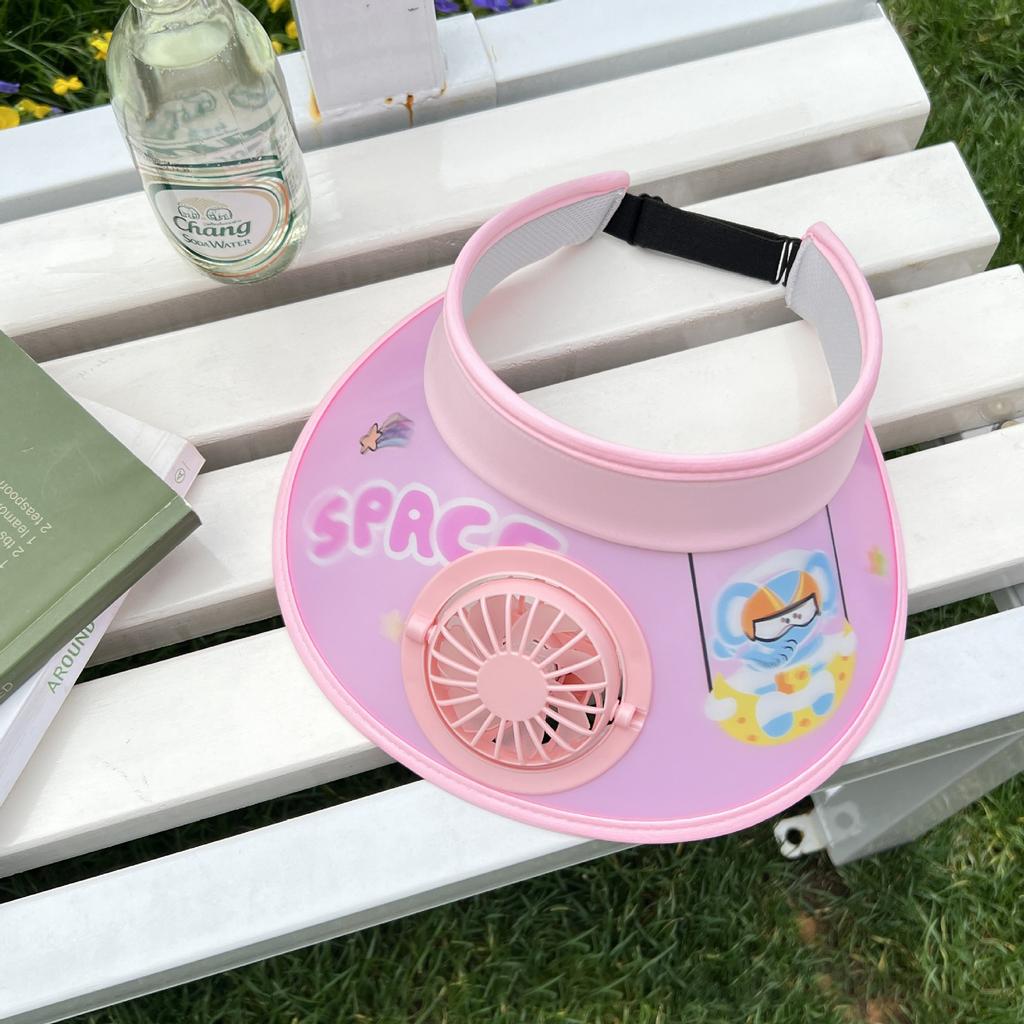 New Summer Fan Hat Adult Sun Hat Outdoor Leisure Sports Sun Protection Top Hat