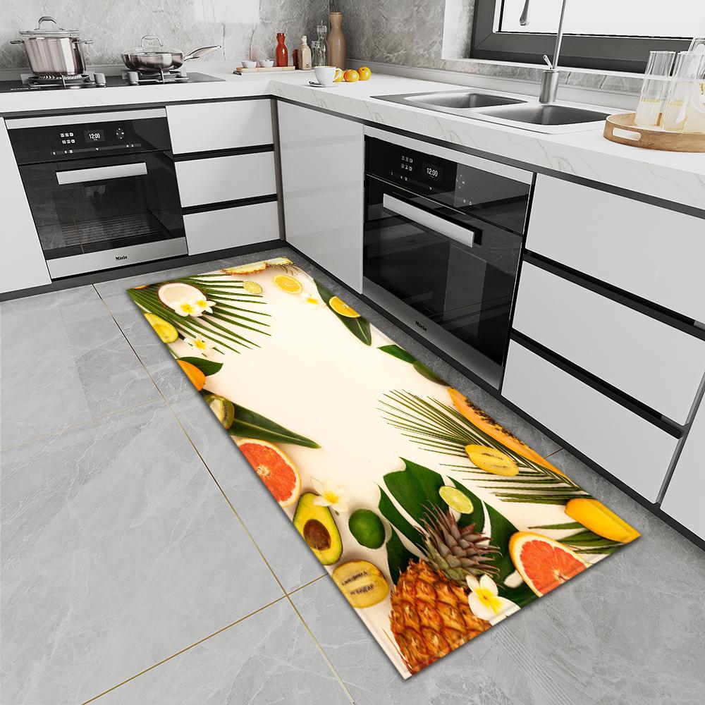 Кухонный коврик, коврик для двери, крыльца, длинный ковер для спальни, балкона, ванной комнаты, нескользящий пол, ковер для гостиной