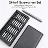 24-In-1 Magnetic Screwdriver Set - Precision Repair Kit For Phone, Computer & Electronics - 24 Detachable Steel Bits