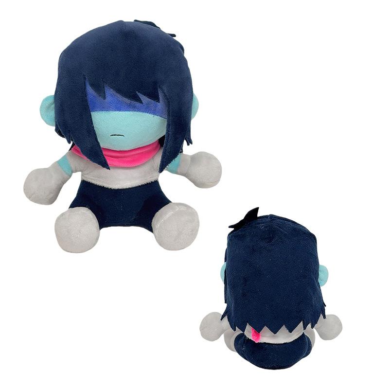 Плюшевая игрушка Крис из Deltarune, 22 см. Милый игровой персонаж, мягкая набивная кукла, подарок на день рождения для детей