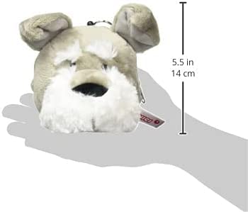 NICI Плюшевый кошелек-пропуск с катушкой, набор «Шнауцер» (Чехол для пропусков, Бинты)