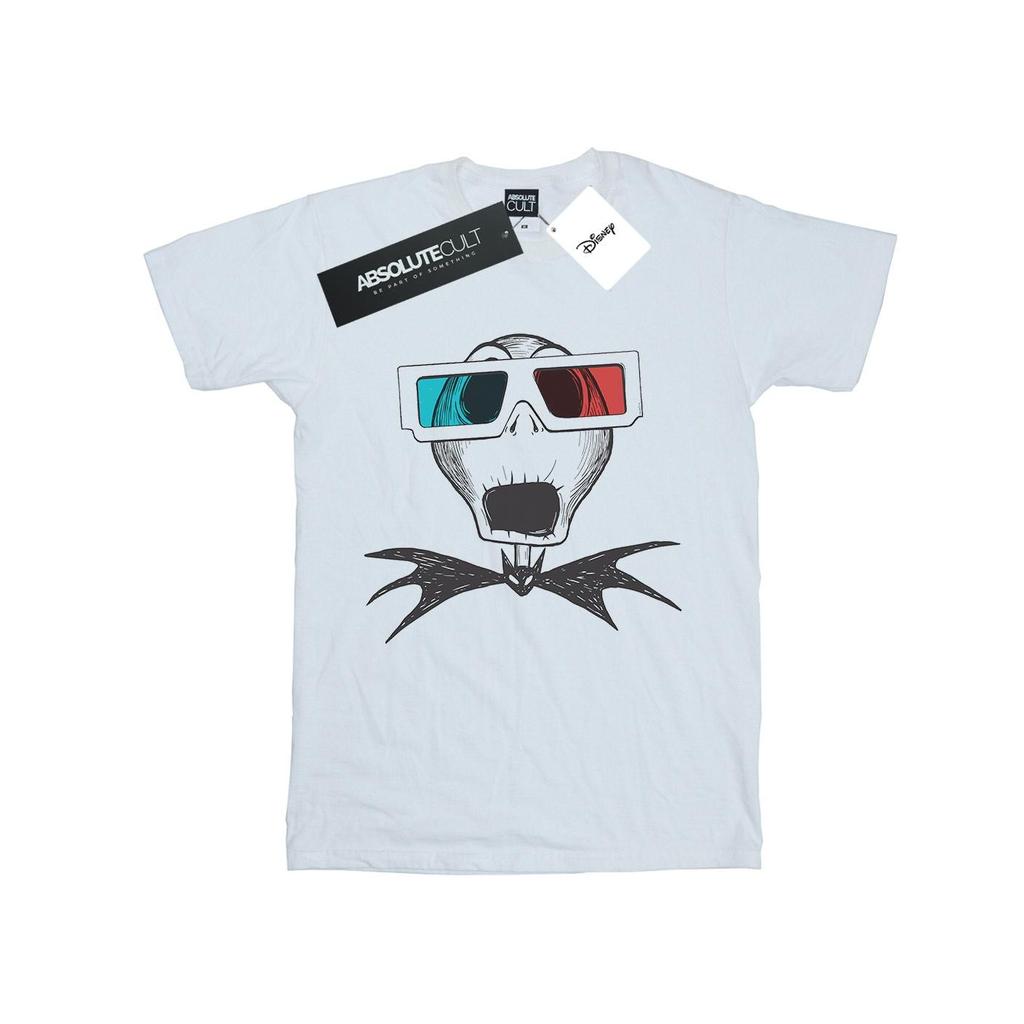 Disney Boys Nightmare Before Christmas Jack Skellington 3D Glasses T-Shirt