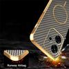 Phone Case For Xiaomi Redmi 13 4G/5G/Note 13R 5G/Poco M6 4G/M6 Plus 5G Carbon Fiber Textured Electroplated TPU Back Cover