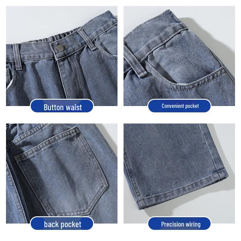 paul frank Мужские свободные джинсы прямого кроя в стиле кэжуал