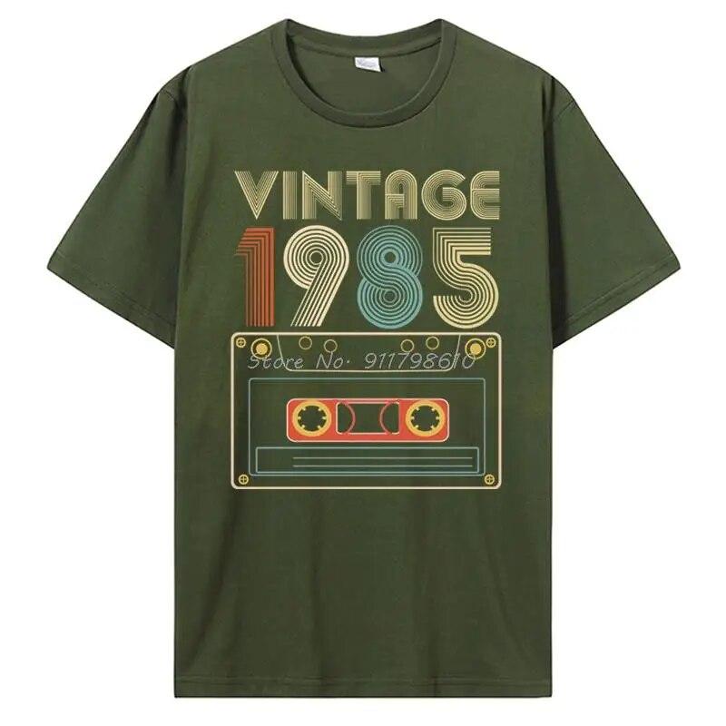 Новая футболка унисекс, винтажная футболка 1985, 1986, 1987, 1988, 1989 годов, женская футболка, унисекс, хлопковые футболки, хип-хоп, Harajuku, уличная одежда, унисекс