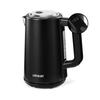 LINSAR Bouilloire Électrique - 1,7 L - Inox - Base 360° - 5 Programmes - Noir