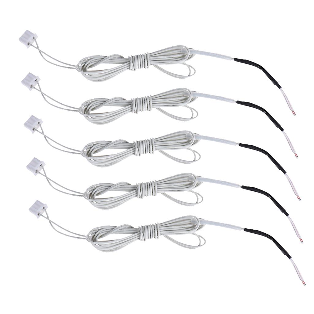 NTC 3950 100K ohm Thermistor Sensor with 1m Cable for RepRap i3 Anet 3D Printer Kit Replacement Parts