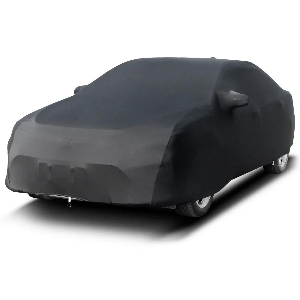 JIUWAN Stretch Customized Car Cover Dustproof Anti-scratch Anti-ultraviolet Car Sun Shade Cover Fit for Tesla Model 3 S X Y