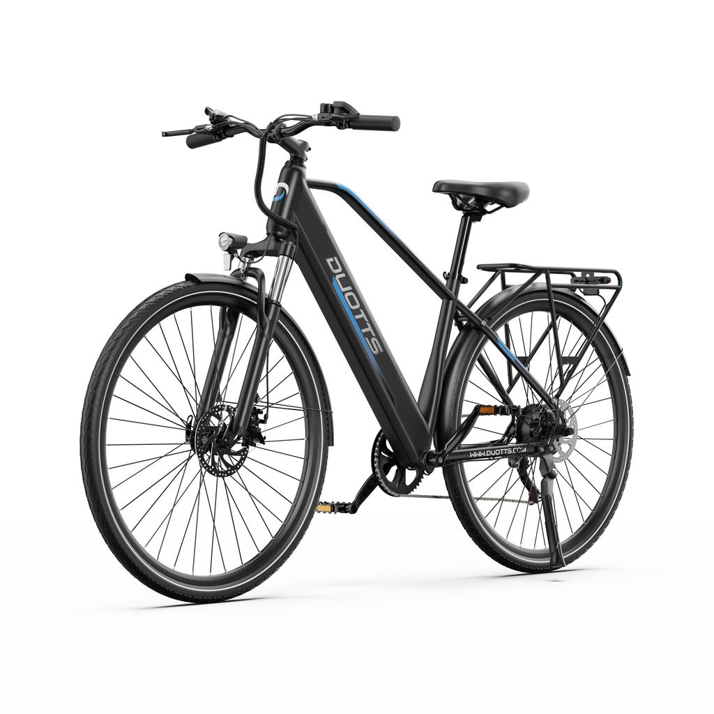 DUOTTS C29 Lite Multi Terrain Electric Bike 36V13Ah Battery 250W Motor 27.5 Inch Tires 7-Speed Shimano for Urban Commute and Daily Riding