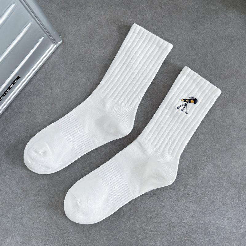 Cityboy Space Planet Mid-Calf Socks for Men & Women - Trendy West Coast Skateboarding Street Style