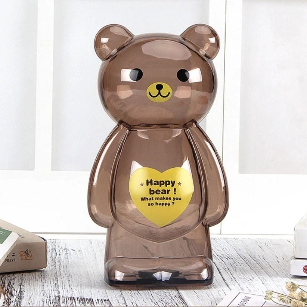 Kindergarten Home Decor Manage Funds Bear Piggy Bank Cartoon Saving Box Kids Toys Birthday Gifts
