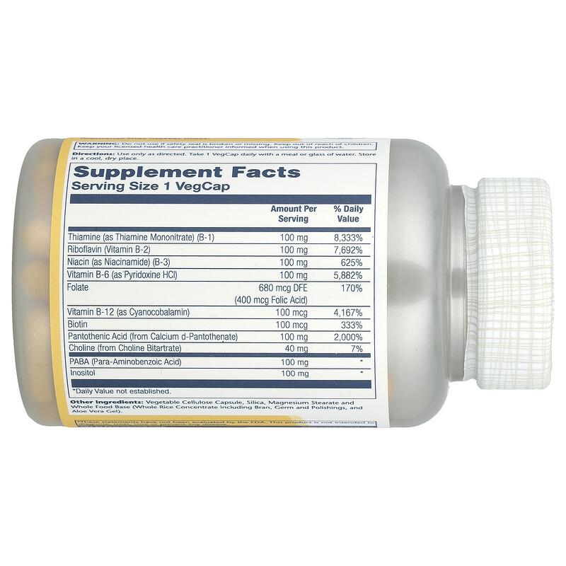 Vitamin B-Complex 100, 100 VegCaps