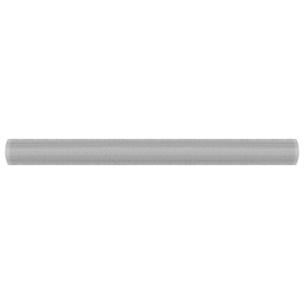 Aluminum Fly Screen 80 x 500 cm Silver