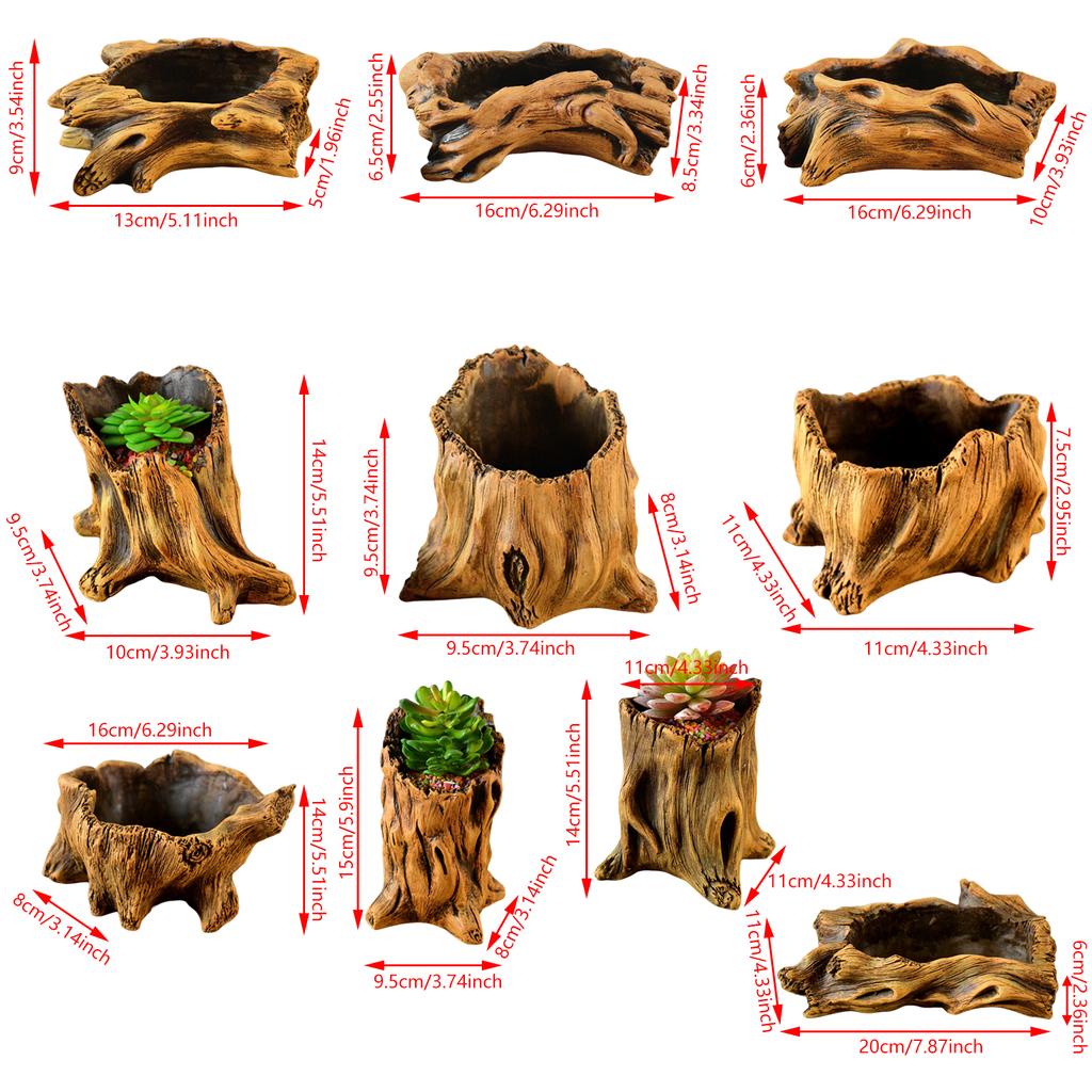 Бетонные Цементные Кашпо для Цветов для Жилого Пространства Балкона Сада Суккуленты Бонсаи Дисплей Креативное Офисное Украшение