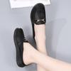 Women Soft Mules Loafers Slip On Slippers Casual Elegant Summer Breathable Leather Black Moccasin Shoes