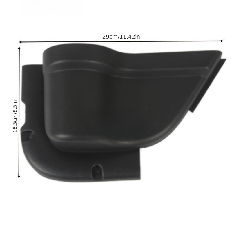 Для Wrangler JK07-17 Ящики для хранения в двери Органайзер передней двери Модифицированные детали АБС