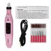Portable Electric Manicure Art Pen Electric Nail Grinder Nail Efile Nail Drill Pen Manicure Machine Kit Salon Home Use