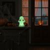 Novelty Halloween Skeleton Figurine Compact Glow Miniature Sculpture 3D Printed Skull  Festival